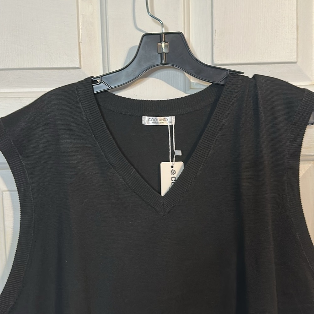 NWT Men’s tank Sweater size XXL Coofandy - Picture 2 of 3